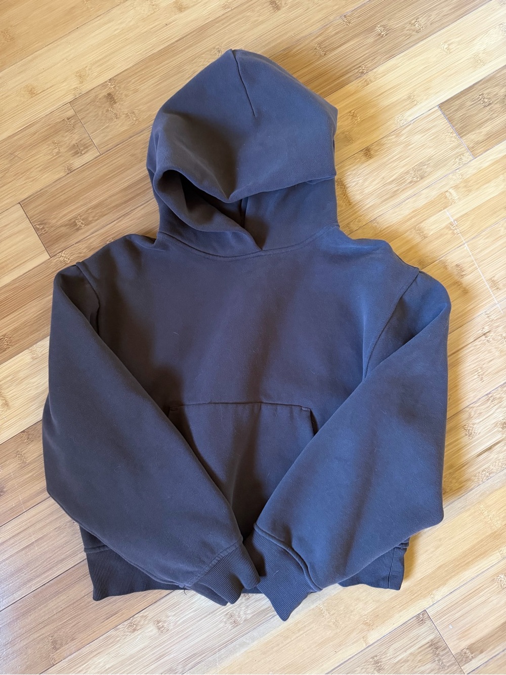 lululemon athletica Cropped Hoodie Olive Green XS